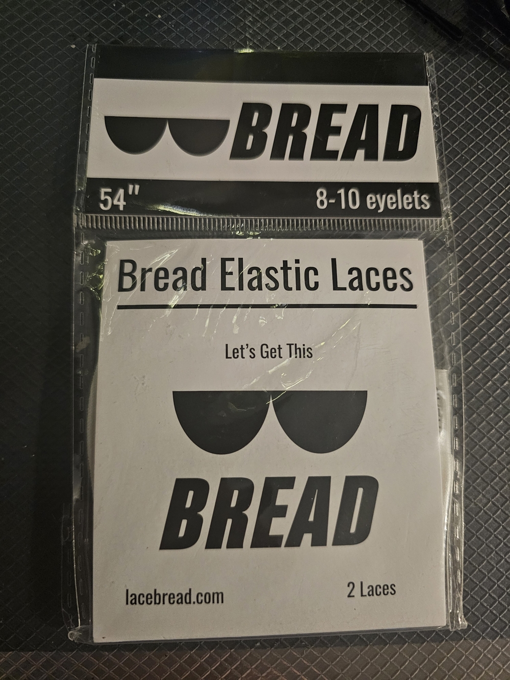 BREAD Elastic Laces - White